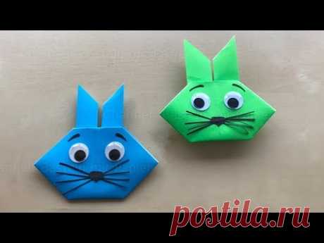 Oригами: Пасхальный заяц. 🐰