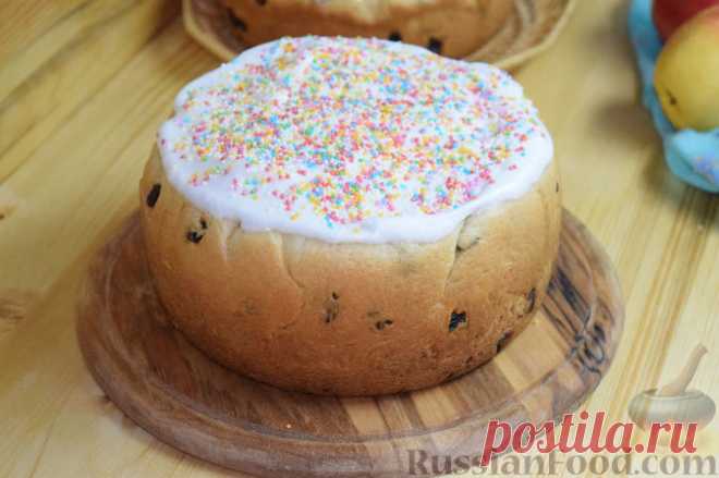 Рецепт: Кулич в мультиварке на RussianFood.com
