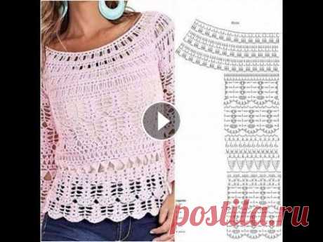 Круглая кокетка крючком. Модели и схемы. #crochet Удивительно простые в исполнении, но очень красивые модели одежды для летнего сезона. Почти все со схемами вязания. Удачи в творчестве! #крючком #вяза...