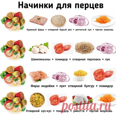 Начинки для перцев