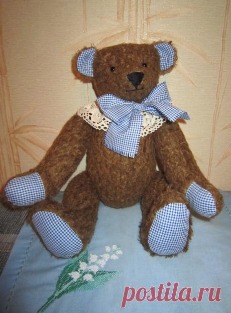 Этот мишка пахнет настоящими альпийскими травами, привезенными из Тироля.