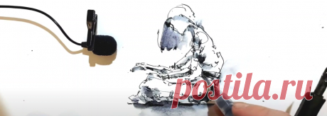 Мой способ простого и легкого рисования человека. Рассказываю и показываю важные для отличного результата особенности | Кичигин Эдуард, скетчи, АСМР | Яндекс Дзен