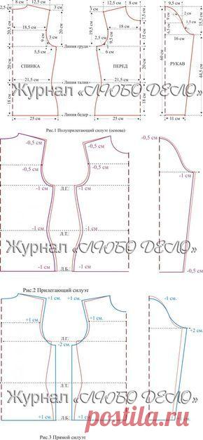 ПОСТРОЕНИЕ ВЫКРОЕК РАЗЛИЧНЫХ СИЛУЭТОВ ДЛЯ ТРИКОТАЖНЫХ ИЗДЕЛИЙ...<3 Deniz <3
