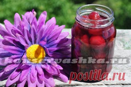 Варенье из черешни с грецким орехом, рецепт с фото