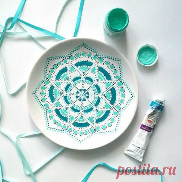 Декорирование тарелок