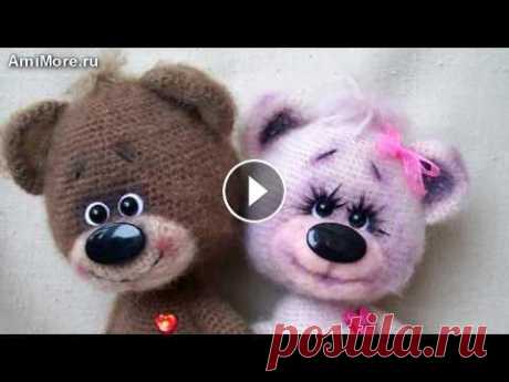 Амигуруми: схема Мишка Валентинчик. Игрушки вязаные крючком. Free crochet patterns. Бесплатная схема для вязания амигуруми: Мишка Валентинчик. Описание для вязания медведя. Мастер-класс по вязанию медвежонка. Игрушки вязаные крючком! ...