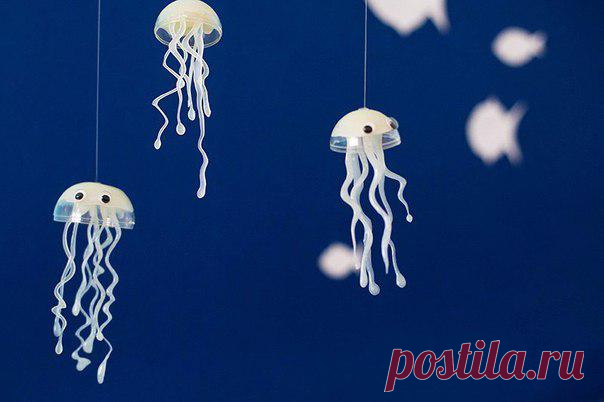 Медузы для украшения детской &raquo; Женский Мир