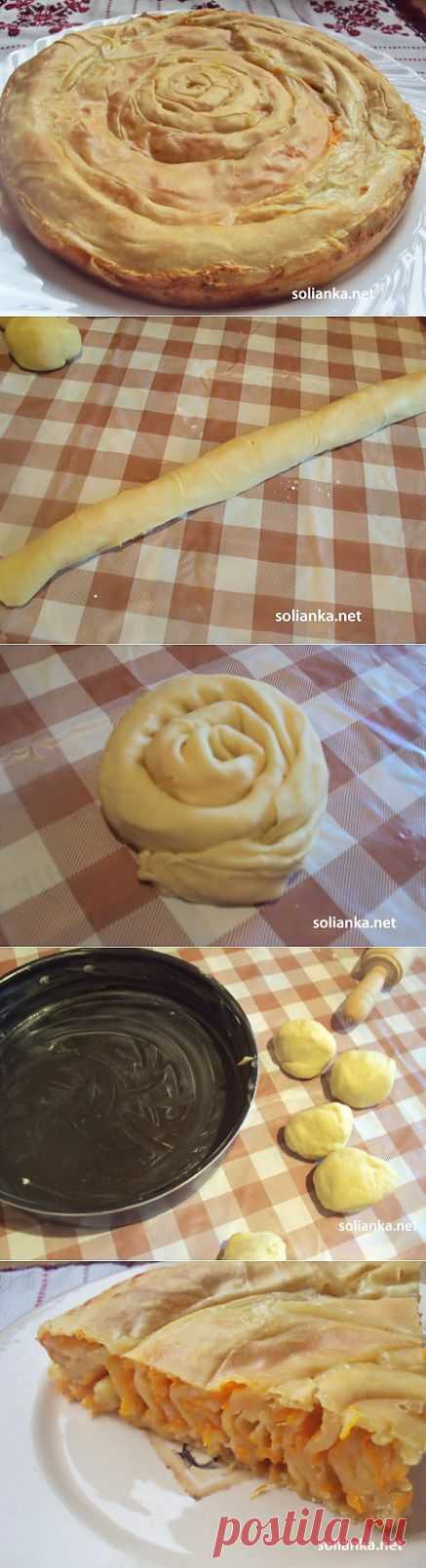 Пирог из тыквы