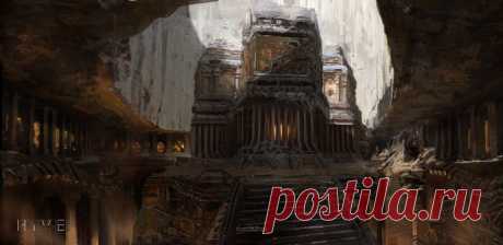 Фантастические пейзажи Titus Lunter - postnext.com