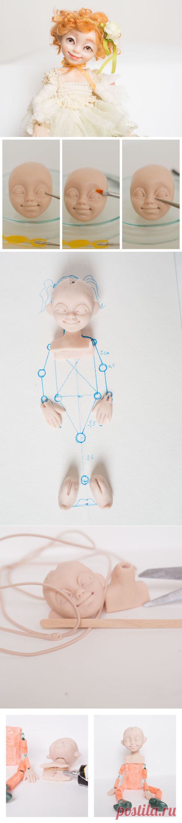 Мастерим куколку-цветочек: публикации и мастер-классы – Ярмарка Мастеров