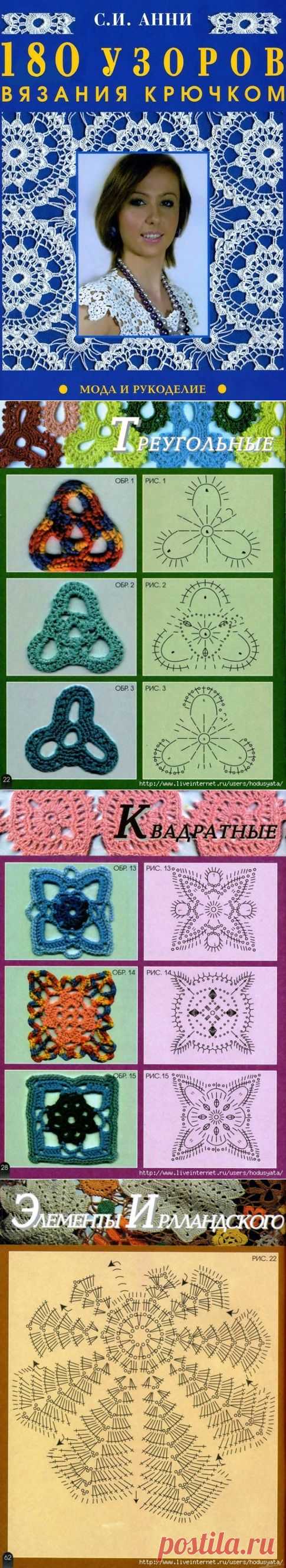 Узоры крючком / Вязание крючком / Вязание крючком для начинающих
