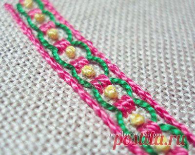 Stitch Fun: Guilloche Stitch – Needle’nThread.com