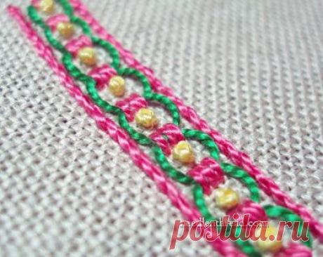 Stitch Fun: Guilloche Stitch – Needle’nThread.com