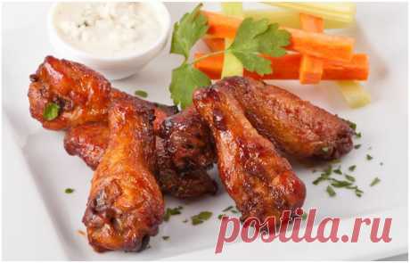 Куриные крылышки / Chicken Wings - Рецепт куриных крылышек - Как приготовить куриные крылышки - Бургомистр пивной ресторан в центре Москвы