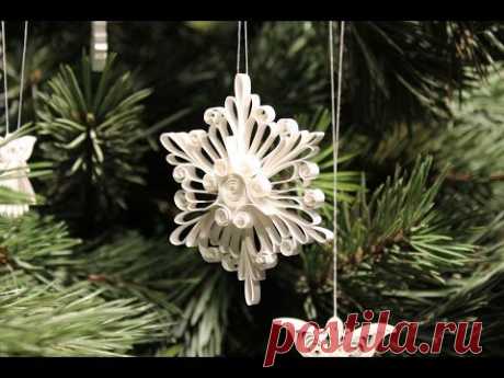 Quilling Snowflowers