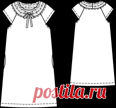 Платье - выкройка № 110 из журнала 1/2013 Burda – выкройки платьев на Burdastyle.ru