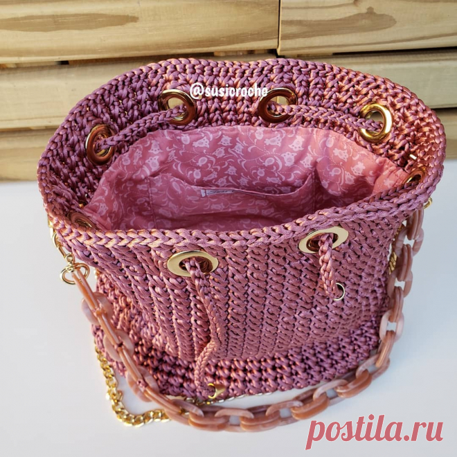 Susi Crochê na Instagrame: „Acabamento 💕💕 Bolsa saco luxo, com três opções de alças E dois bolsinhos interno! #susicroche  #bolsasacoluxo #acabamentoperfeito…“ Páči sa mi to: 508, komentáre: 26 – Susi Crochê (@susicroche) na Instagrame: „Acabamento 💕💕 Bolsa saco luxo, com três opções de alças E dois bolsinhos interno! #susicroche…“