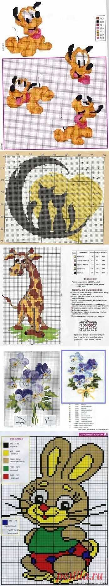 Схемы вышивки