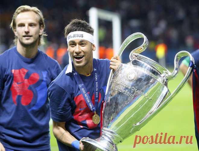 "Барселона" завоевала кубок Лиги чемпионов - Чемпионат