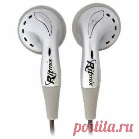 Купить Наушники вкладыши динамические, открытые Ritmix RH-101 20 - 20000 Гц 32 Ом 105 дБ серебристый  / Интернет-магазин &quot;Vseinet.ru&quot;
Наушники Ritmix RH-101 - современное и удобное предложение для меломанов. Живите в ритме своего плей-листа и в позитиве своего настроения! Наушники Ritmix RH-101 имеют разъём 3.5 mm - это позволяет их использовать со многими моделями КПК и коммуникаторов!