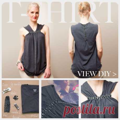 DIY Вдохновение от Bottega Veneta / Футболки DIY / Модный сайт о стильной переделке одежды и интерьера
