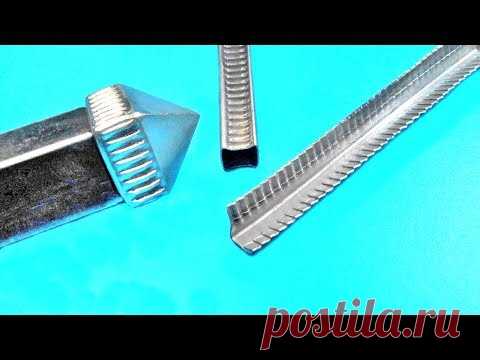 Шикарный станок для профильной трубы!Достойный вариант для мастерской!Genious DIY tool - YouTube