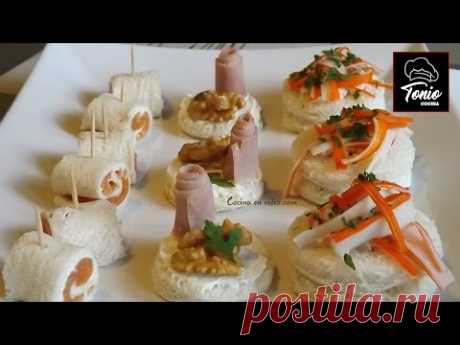 Canapés variados 3