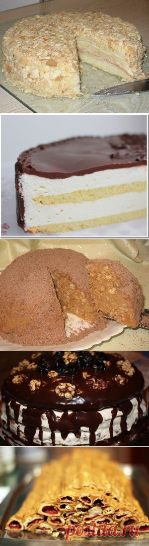9 РЕЦЕПТОВ ВСЕМИ ЛЮБИМЫХ ТОРТОВ ИЗ ДЕТСТВА