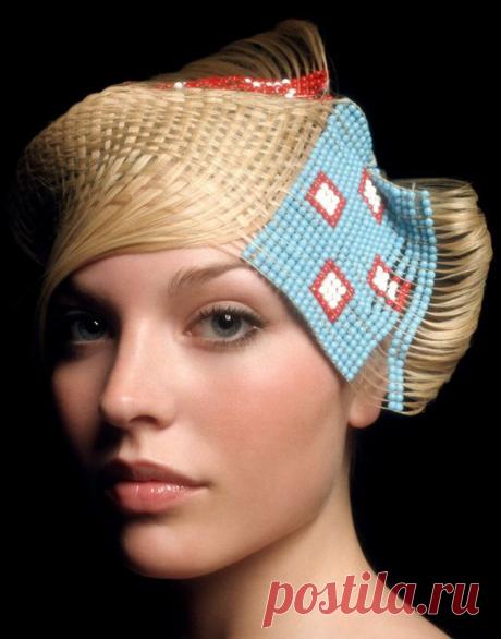 Причёски и бисер