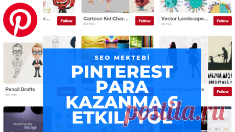 PİNTEREST PARA KAZANMA 6 ETKİLİ YOL 2020
Pinterestle para kazanmayı hiç düşündünüz mü? 
Son istatistiklere göre pinterest’in %80 kadın olmak üzere 90 milyona yakın kullanıcısı vardır ve bu kullanıcılar ayda 2.5 milyar sayfa görüntülemesi yapmaktadır.#pinterest,#pinterestpara,#pinterestdersleri,#pinterestparakazanma,