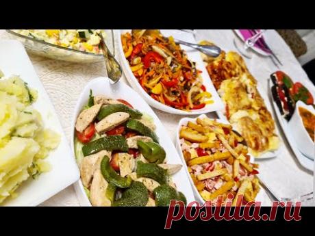 МЕНЮ на день рождения/ Салаты, горячие блюда, закуски/ Детский праздничный стол