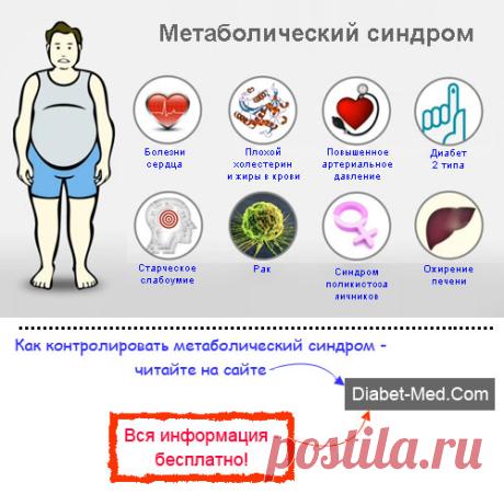 Метаболический синдром: диагностика и лечение. Диета при метаболическом синдроме