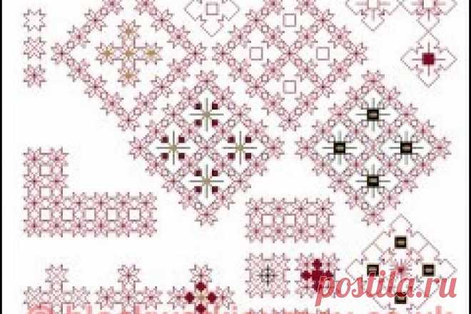 Бесплатные дизайны для черной вышивки (blackwork) от Blackwork Journey и Elizabeth Almond Сайт Blackwork Journey посвящен вышивке в технике блэкворк. В разделе бесплатных схем вы найдете большой выбор разнообразных дизайнов в технике блэкворк, обычного креста и в смешанной технике.