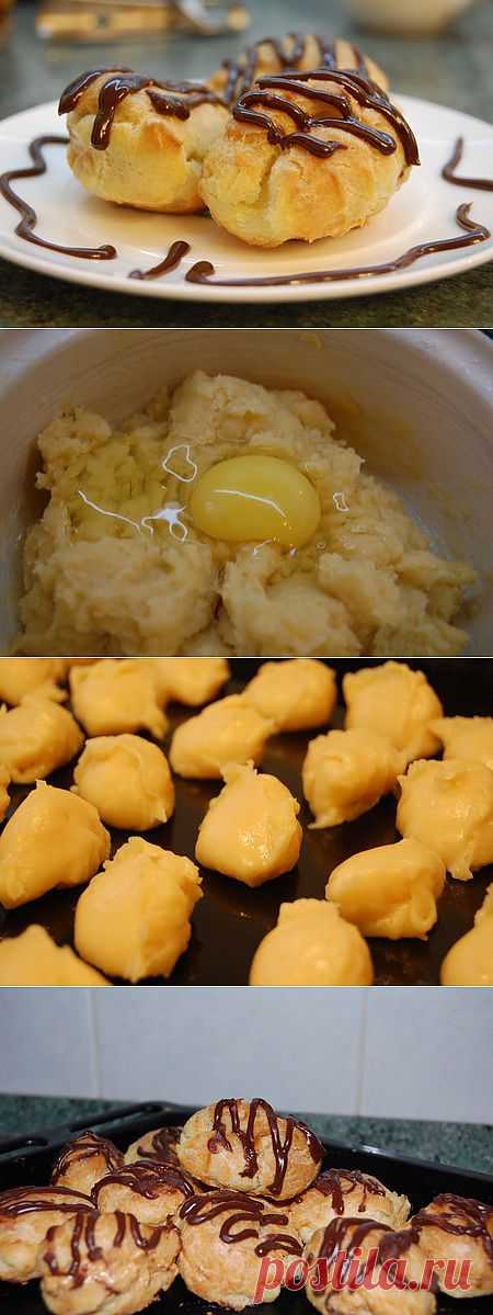 Эклеры - вкусняшки .
