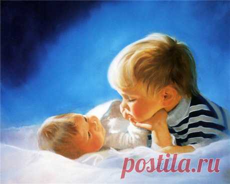 Дети были одни... Притча.