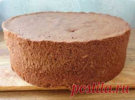 Шоколадный бисквит Единственный торт, который я готовлю идеально!