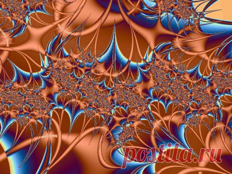 Фрактал, сделан в программе Fractal Explorer
