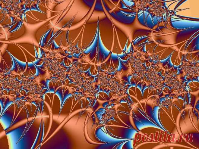 Фрактал, сделан в программе Fractal Explorer