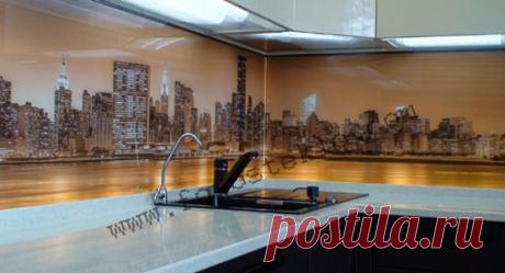 кухня с фартуком ночной город - 839 картинок. Поиск Mail.Ru