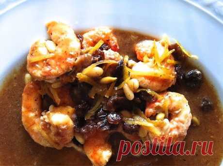 Креветки в сладком соусе | Вкусные Рецепты