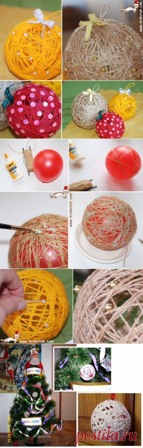 YARN Baubles | krokotak