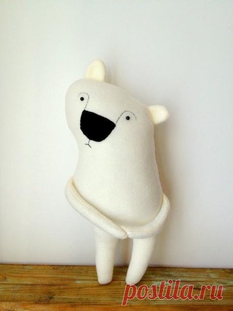 Boris the Shy Polar Bear Plush Toy