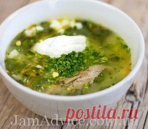 Как приготовить зеленый борщ?