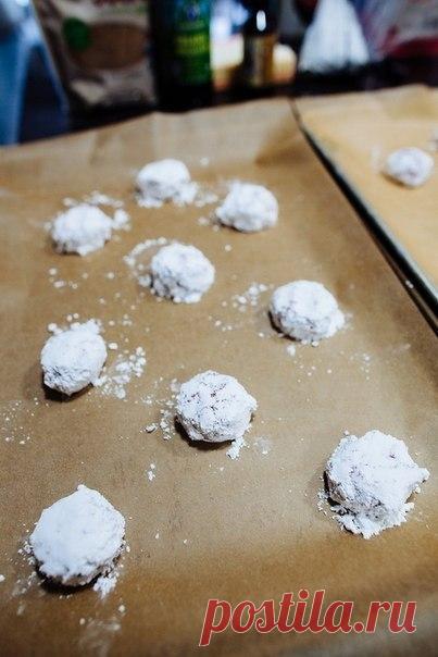 Печенье красный бархат. - рецепт, ингридиенты и фотографии