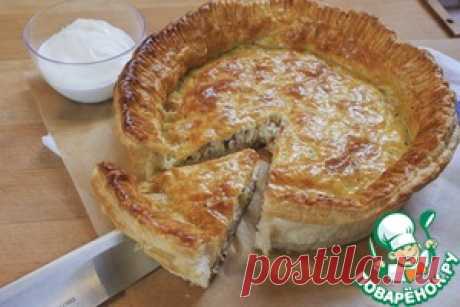 Пирог с фаршем и сыром - кулинарный рецепт