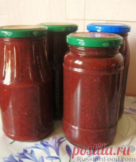 Рецепт: Кетчуп из слив на RussianFood.com