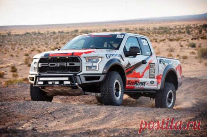 Новый Ford F-150 Raptor пройдет испытание пустыней (13 фото) | Чёрт побери