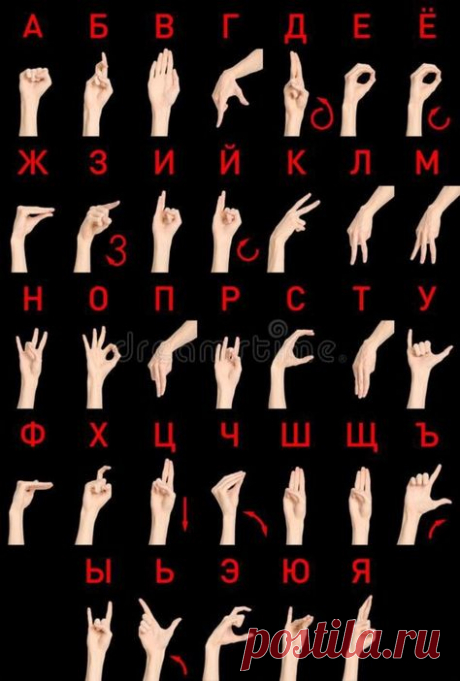АЛФАВИТ ДЛЯ ГЛУХО-НЕМЫХ