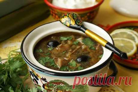 Грибная солянка