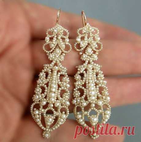 Ювелирные истории: seed pearl (семена жемчуга) – Ярмарка Мастеров